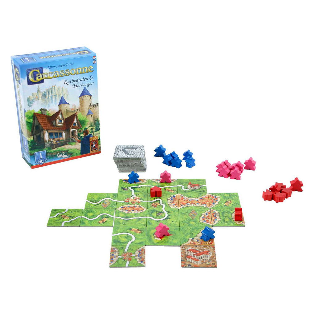 999Games - 999Games 999 games carcassonne kathedralen & herbergen uitbreiding