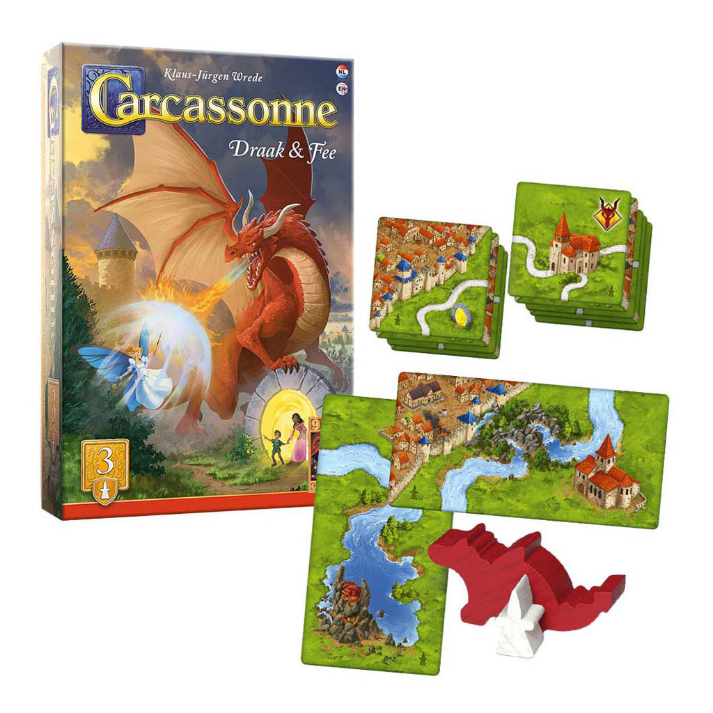 999Games - 999Games 999 games carcassonne draak & fee uitbreiding