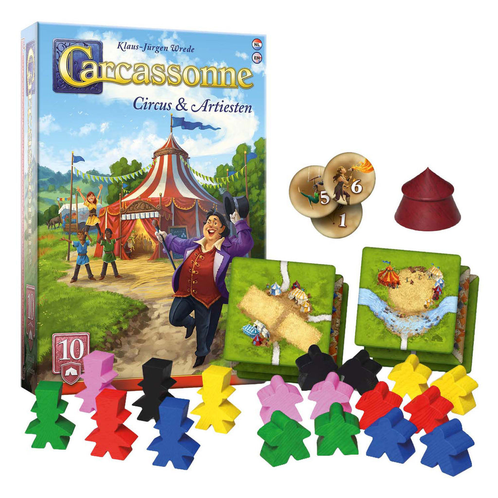 999Games - 999Games 999 games carcassonne circus & artiesten uitbreiding