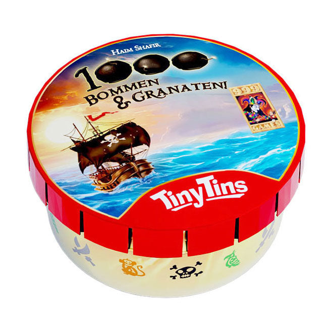 999Games - 999Games 999 games tiny tins 1000 bommen en granaten - dobbelspel