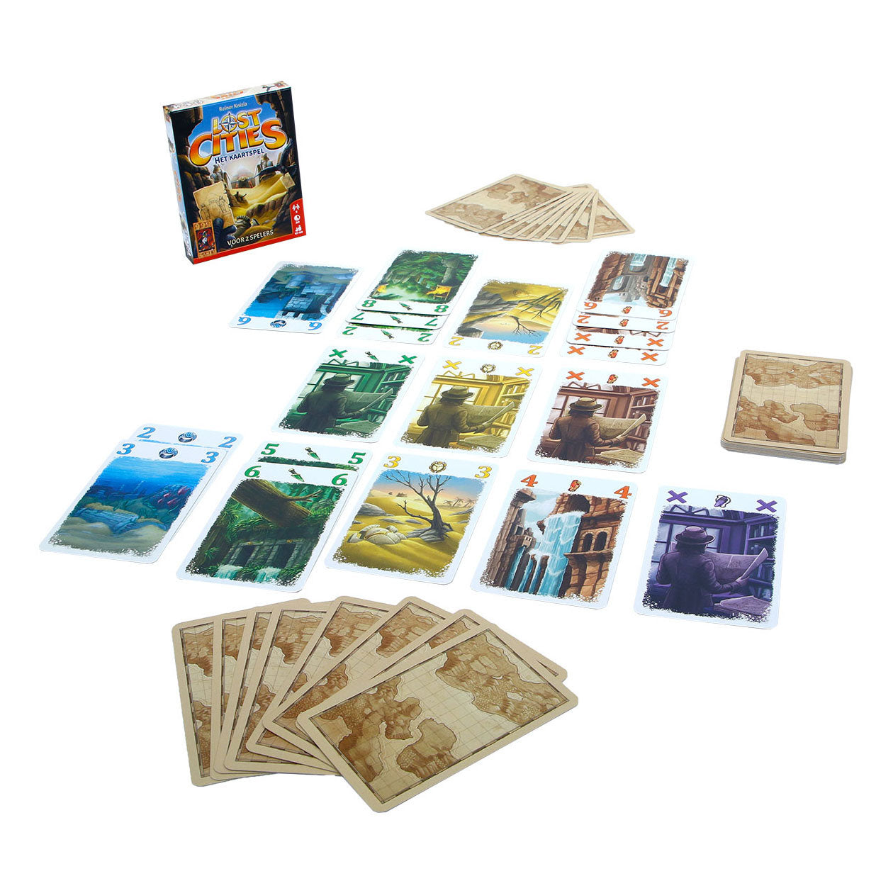 999Games - 999Games 999 games lost cities: het kaartspel