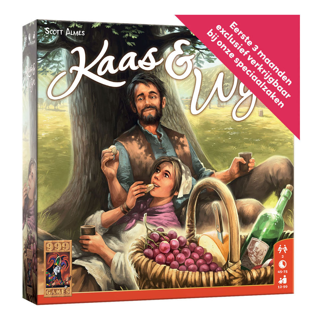 999Games - 999Games 999 games kaas & wijn - bordspel