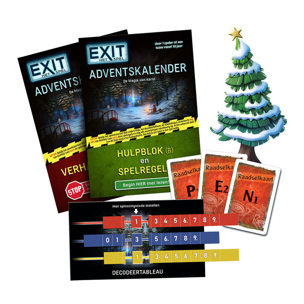999Games - 999Games 999 games exit adventskalender de magie van kerst