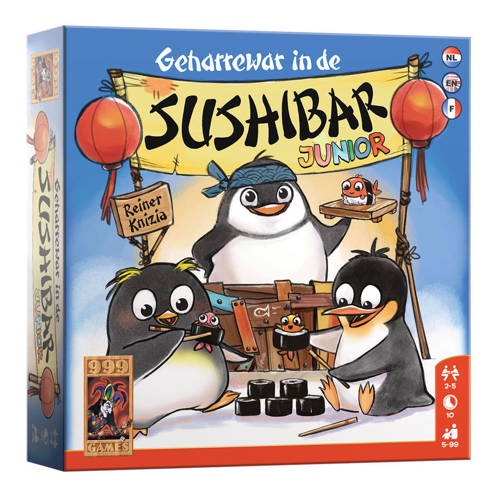 999Games - 999Games 999 games geharrewar in de sushibar junior - dobbelspel