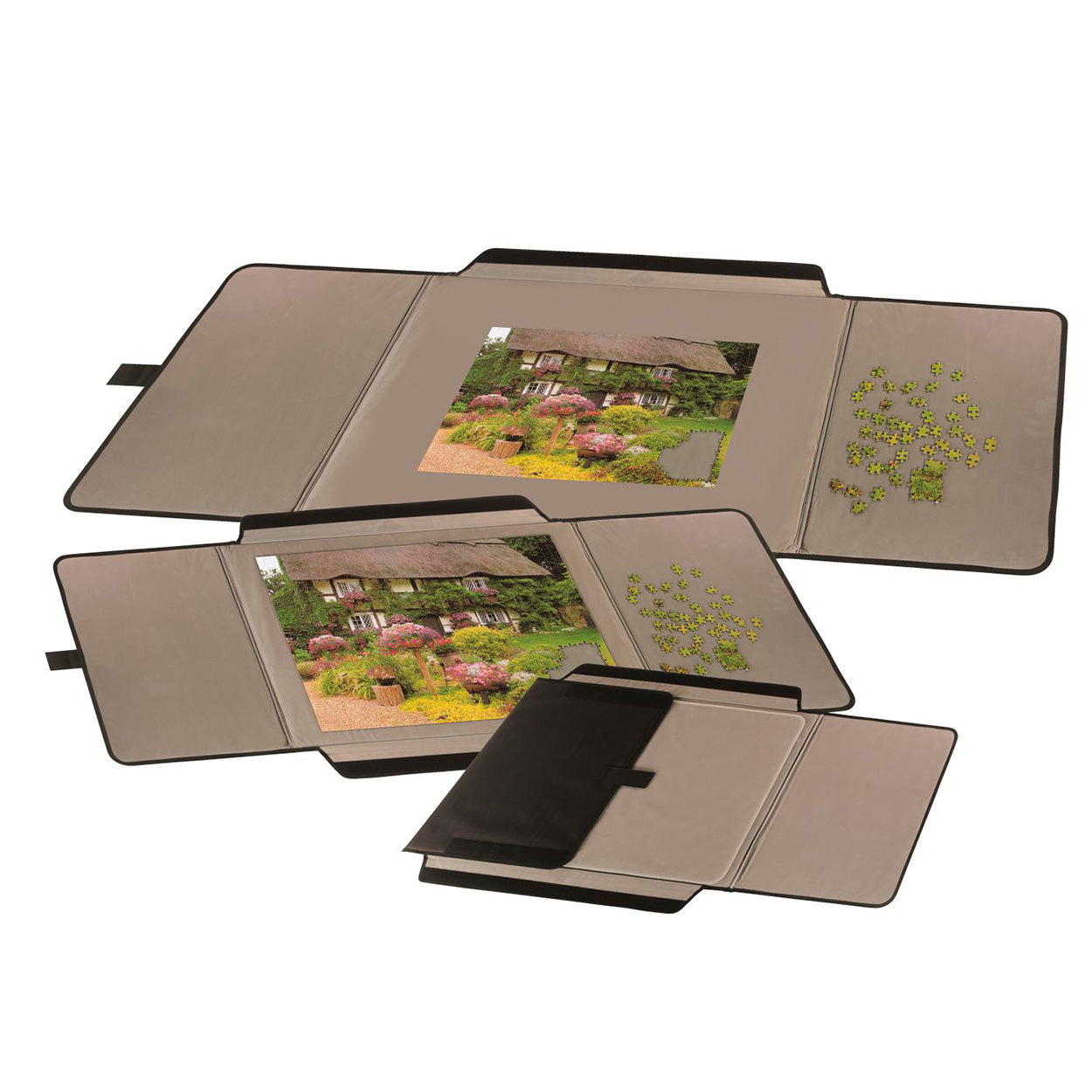 Jumbo - portapuzzle standaard voor puzzels tot 1000 stukjes- 80x58 cm - puzzelmap