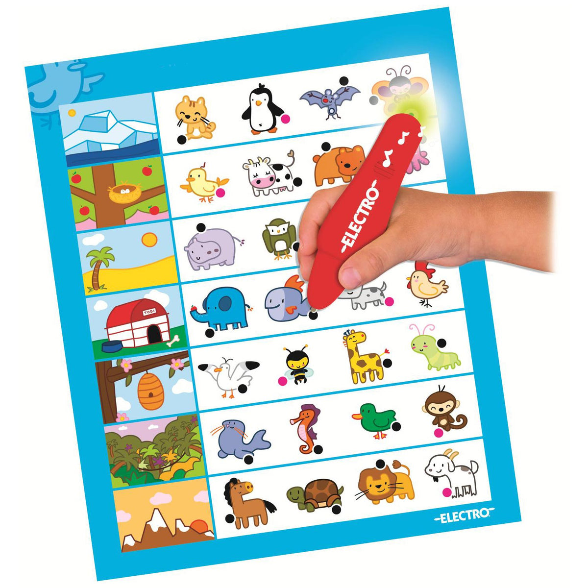 Jumbo electro wonderpen dierenpret educatief spel