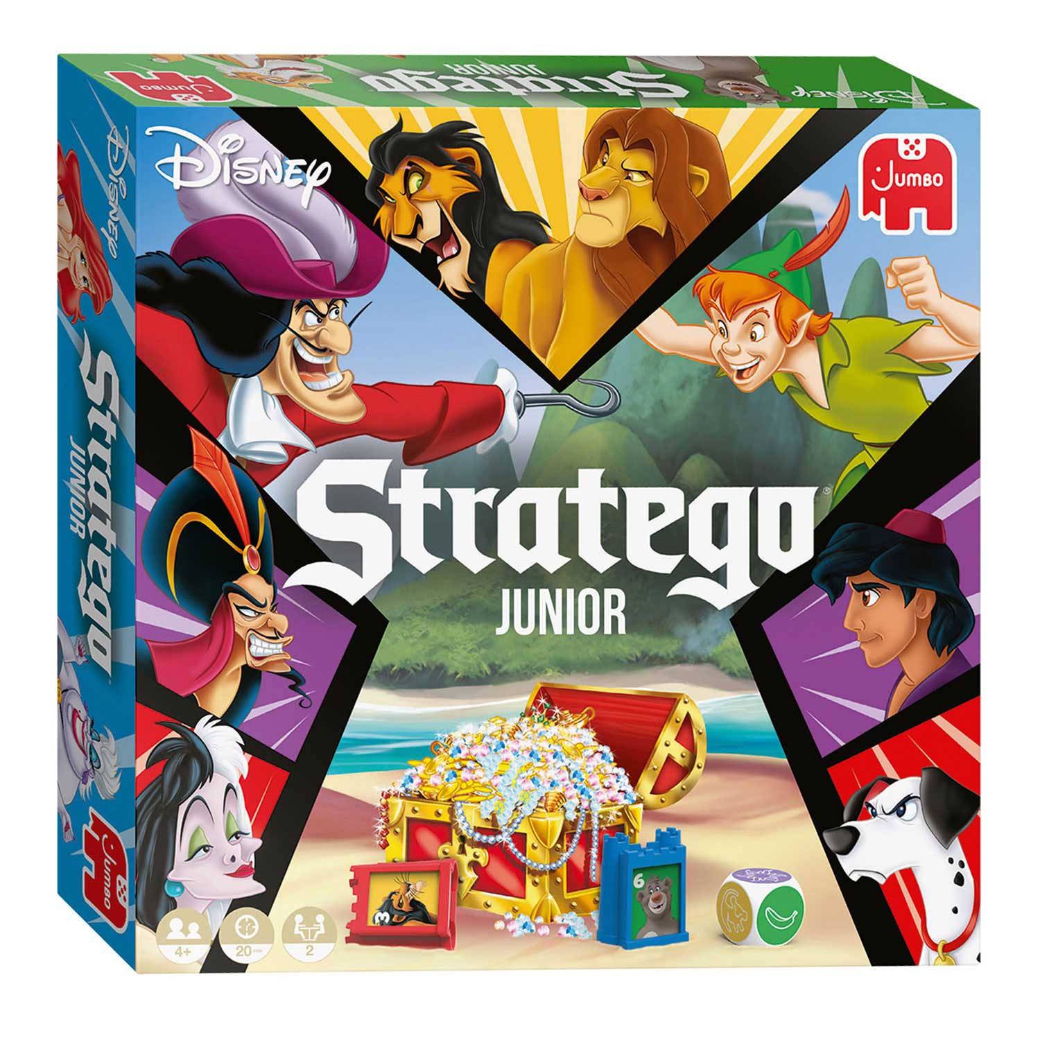 Stratego jumbo junior disney bordspel