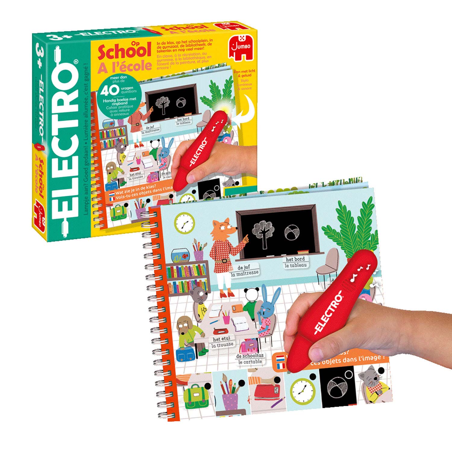 Jumbo - electro - op school educatief spel