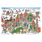 Jan van haasteren legpuzzel - santa's village, 5000st.