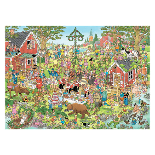 Jumbo puzzel 1000 st. jvh midzomerfeest