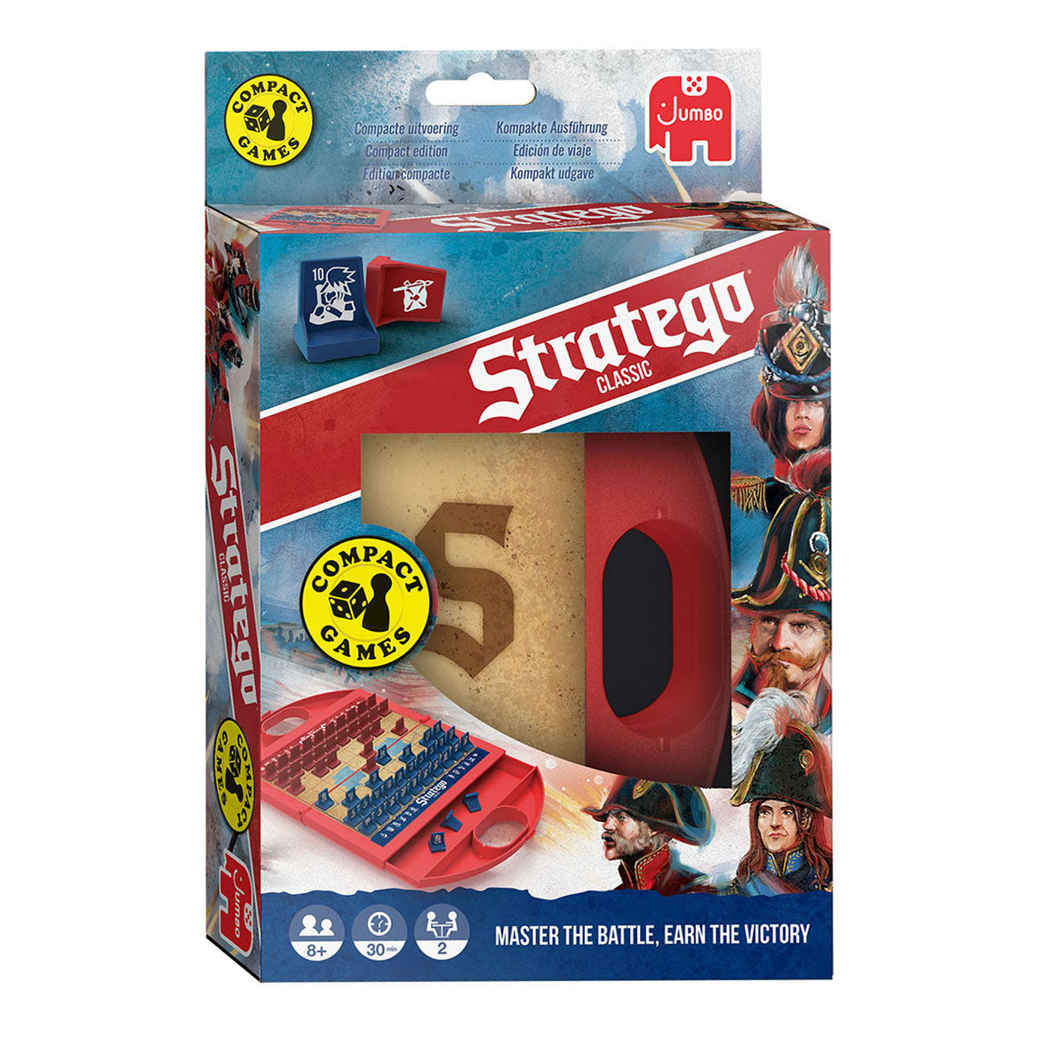 Stratego - Stratego compact bord reisspel