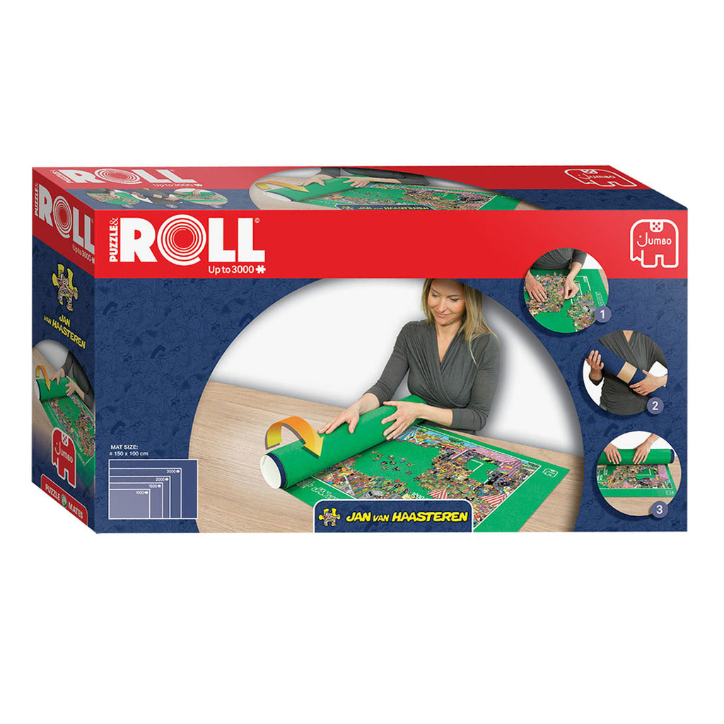 Jumbo jan van haasteren puzzelmat en rol, tot 3000 stukjes