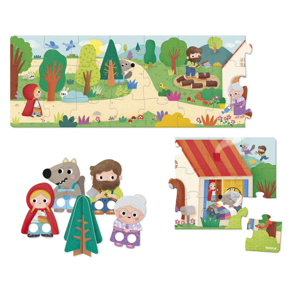 Jumbo - goula legpuzzel xxl roodkapje 30st.