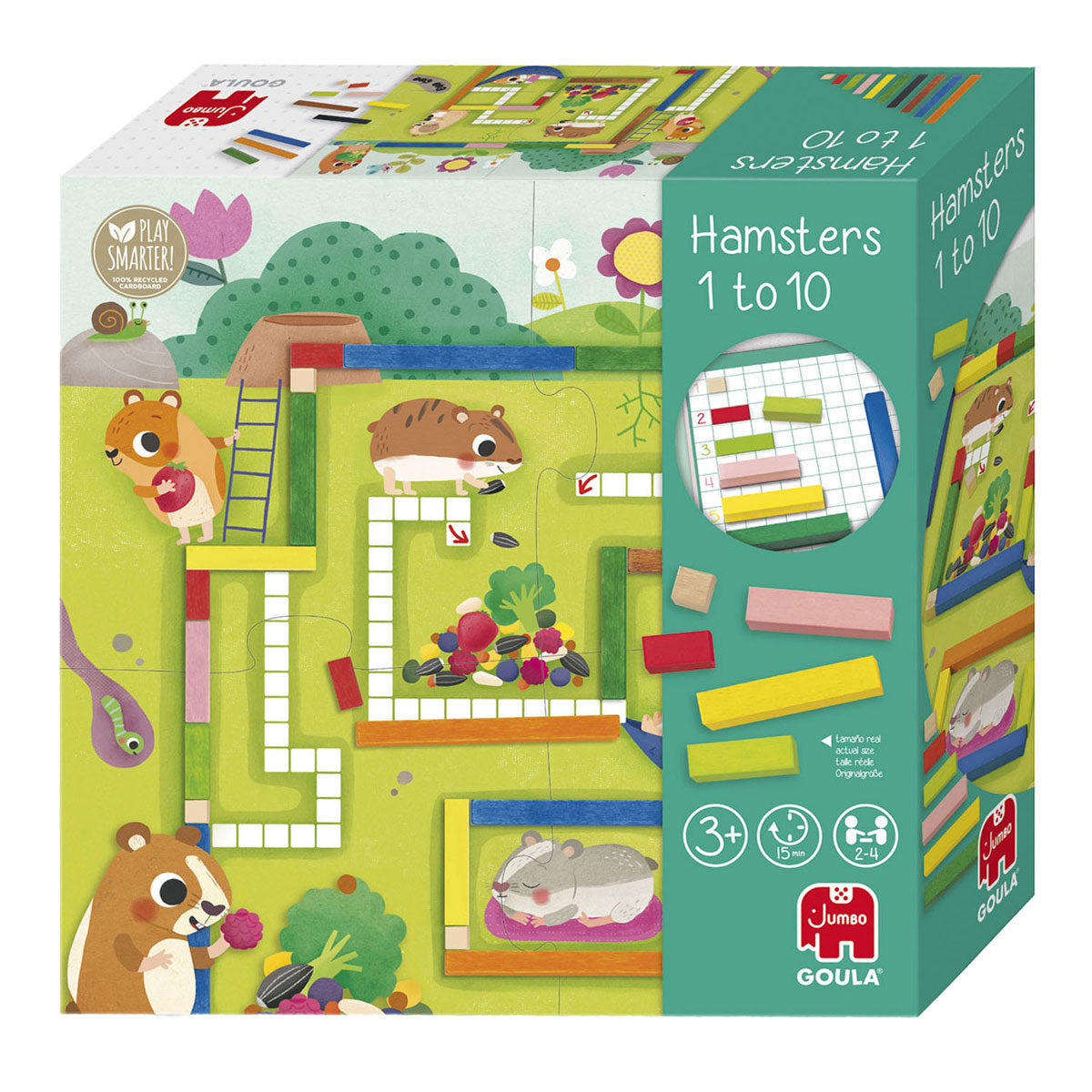 Goula - Goula hamsters 1 tot 10 educatief rekenspel