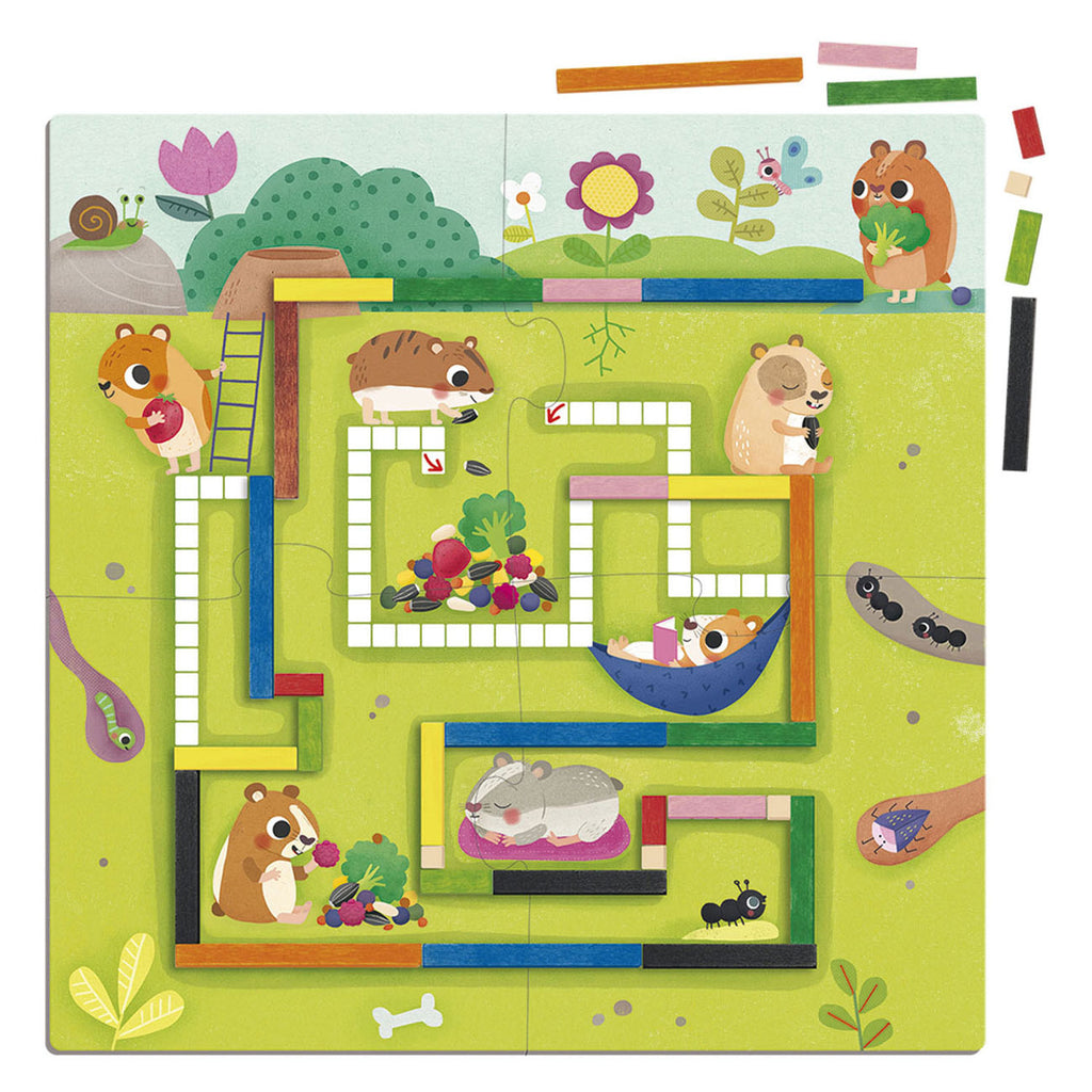 Goula - Goula hamsters 1 tot 10 educatief rekenspel