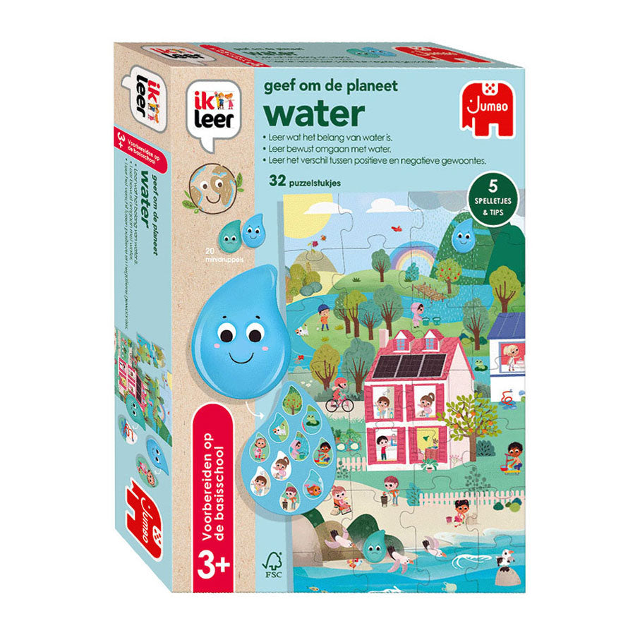 Jumbo ik leer - geef om de planeet - water - educatief spel