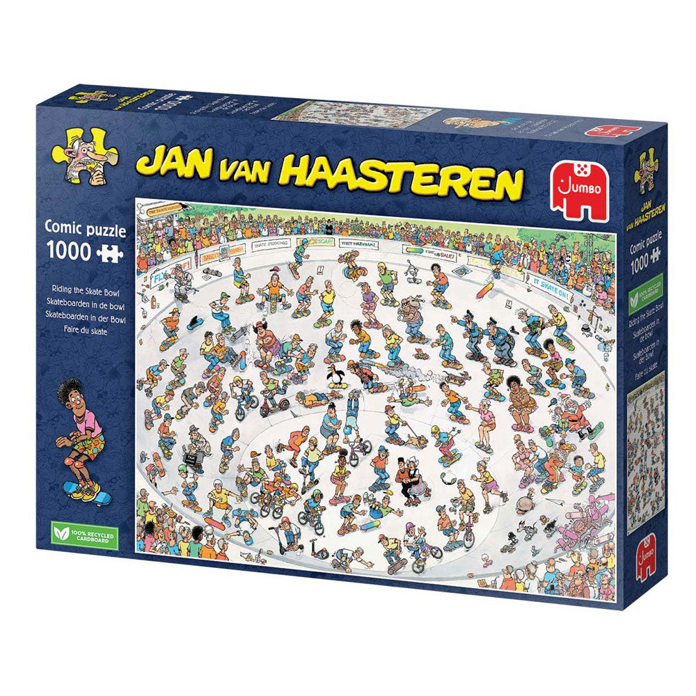 Jumbo jvh puzzel skaten in de bowl 1000st