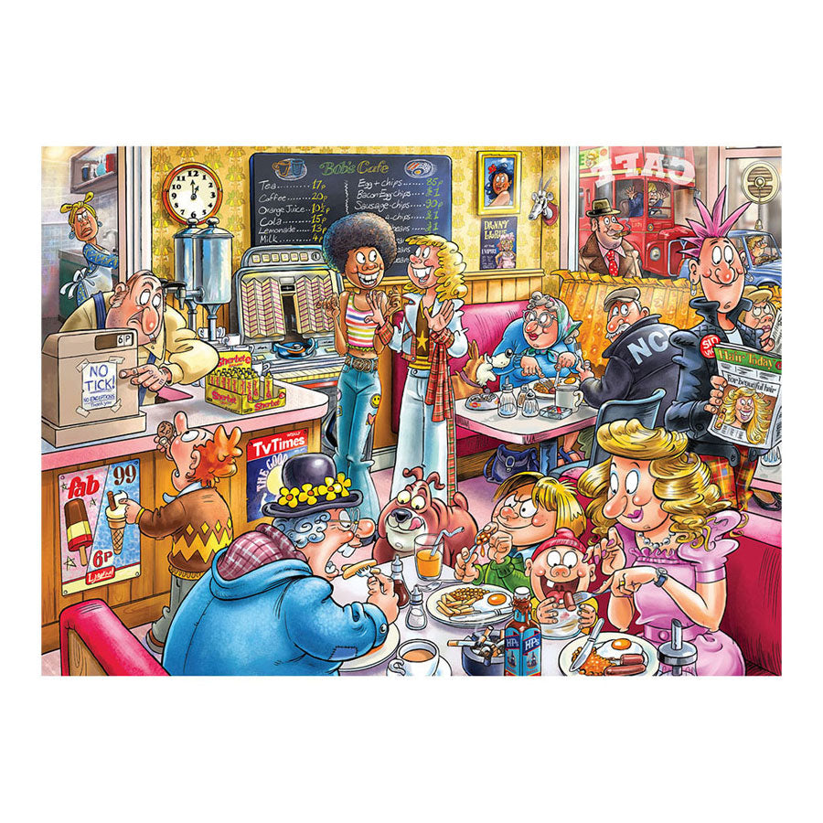 Jumbo - Wasgij destiny 27 legpuzzel - de koffieshop! 1000st.