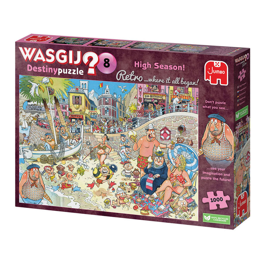 Jumbo wasgij puzzel retro destiny 8