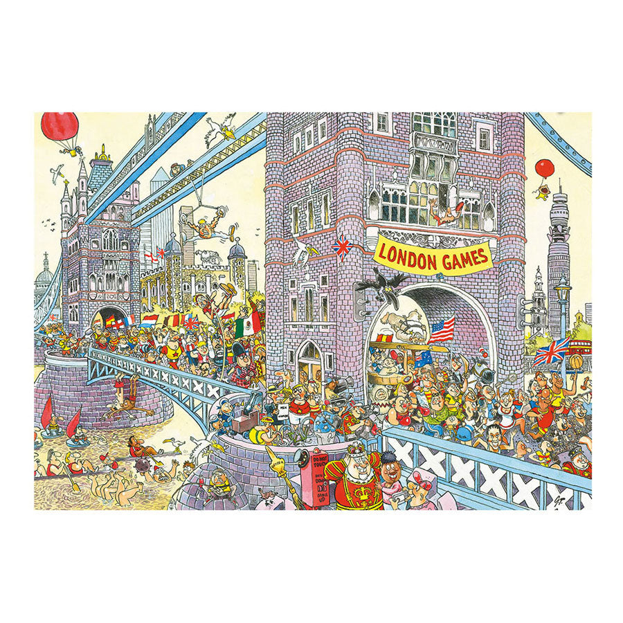 Jumbo wasgij puzzel retro mystery 8
