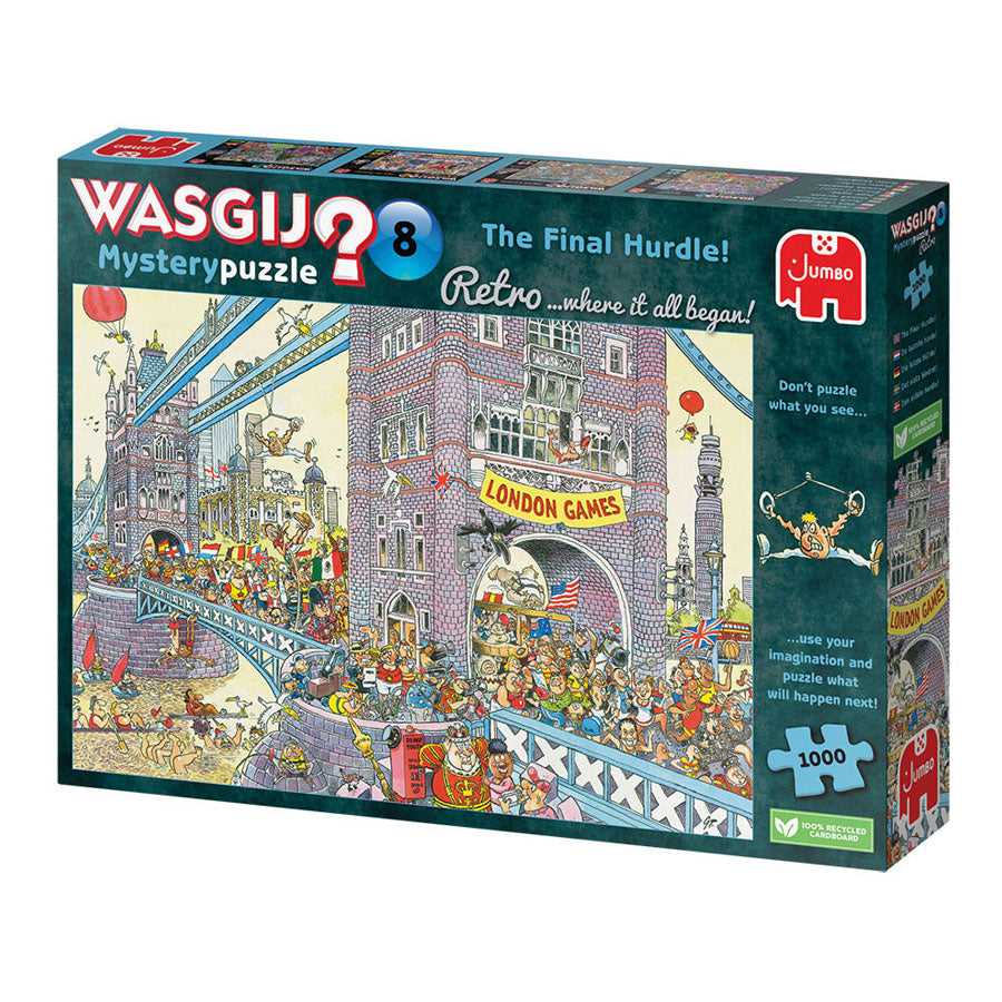 Jumbo wasgij puzzel retro mystery 8