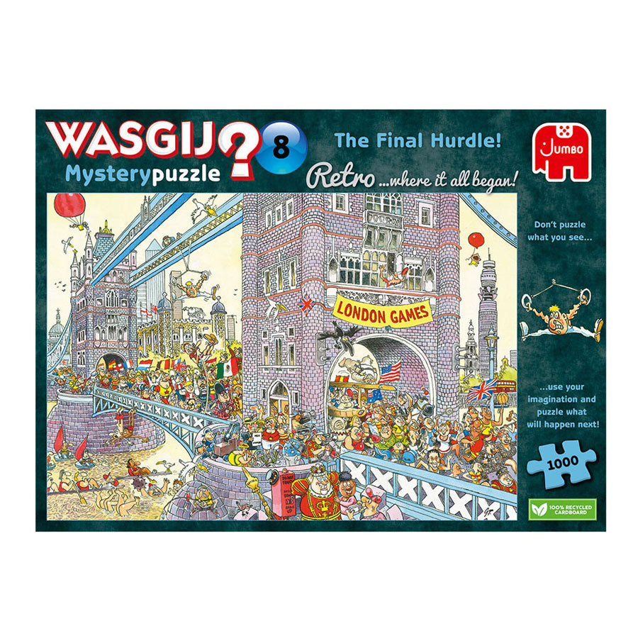 Jumbo wasgij puzzel retro mystery 8