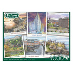 Jumbo falcon legpuzzel - visit northern ireland, 1000st.