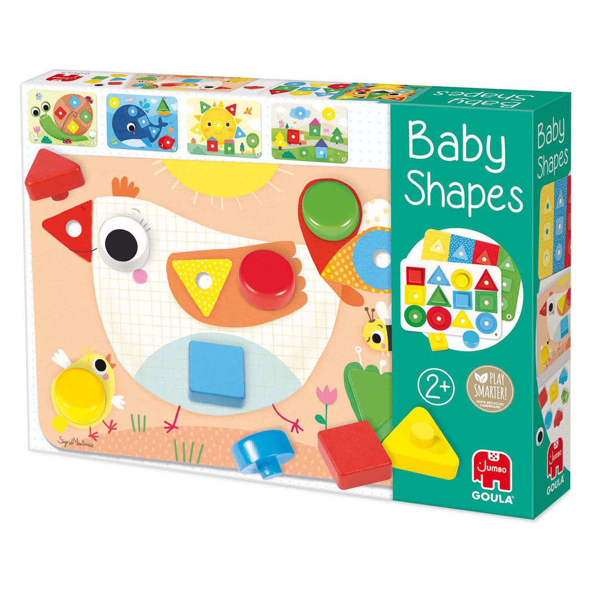 Jumbo - goula - baby shapes het vormenspel