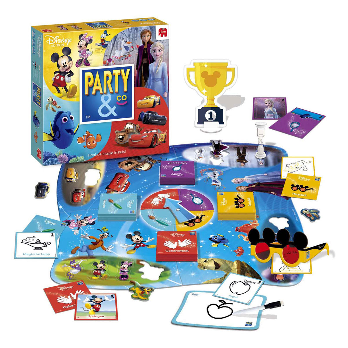 Jumbo party co. disney bordspel