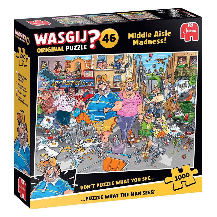 Jumbo - Wasgij original 46 legpuzzel - buitenkansjes! 1000st.