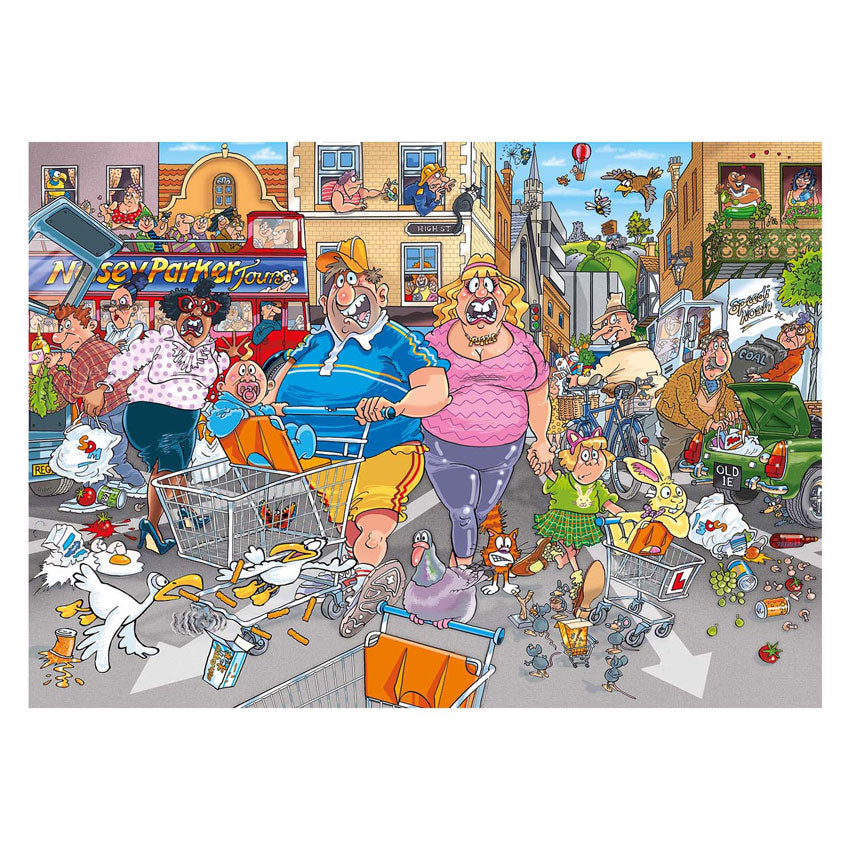 Jumbo - Wasgij original 46 legpuzzel - buitenkansjes! 1000st.