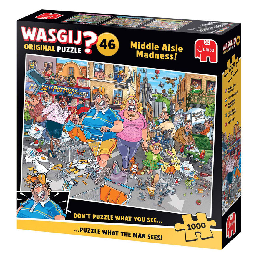 Wasgij - Wasgij original puzzel buitenkansjes 1000 stukjes
