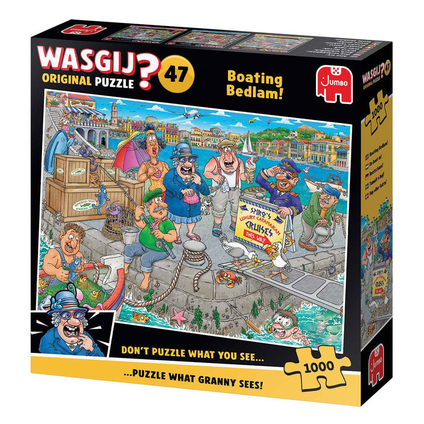 Wasgij - Wasgij original 47- de boot in! 1000 stukjes