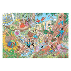 Jan Van Haasteren - Jan Van Haasteren legpuzzel junior efteling droomvlucht 360st.