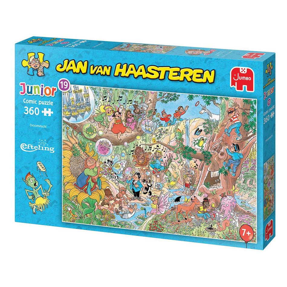 Jan Van Haasteren - Jan Van Haasteren legpuzzel junior efteling droomvlucht 360st.