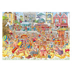Jumbo wasgij retro original 8 legpuzzel - vloed!, 1000st.