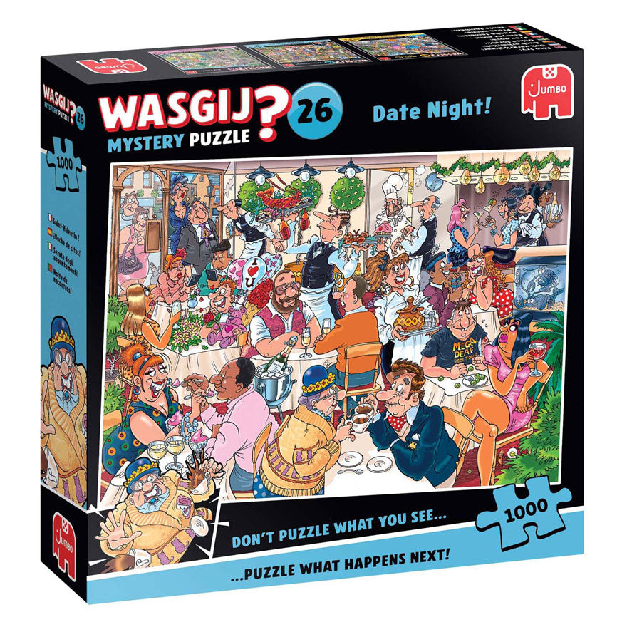 Jumbo - Wasgij mystery 26 legpuzzel - date night! 1000st.
