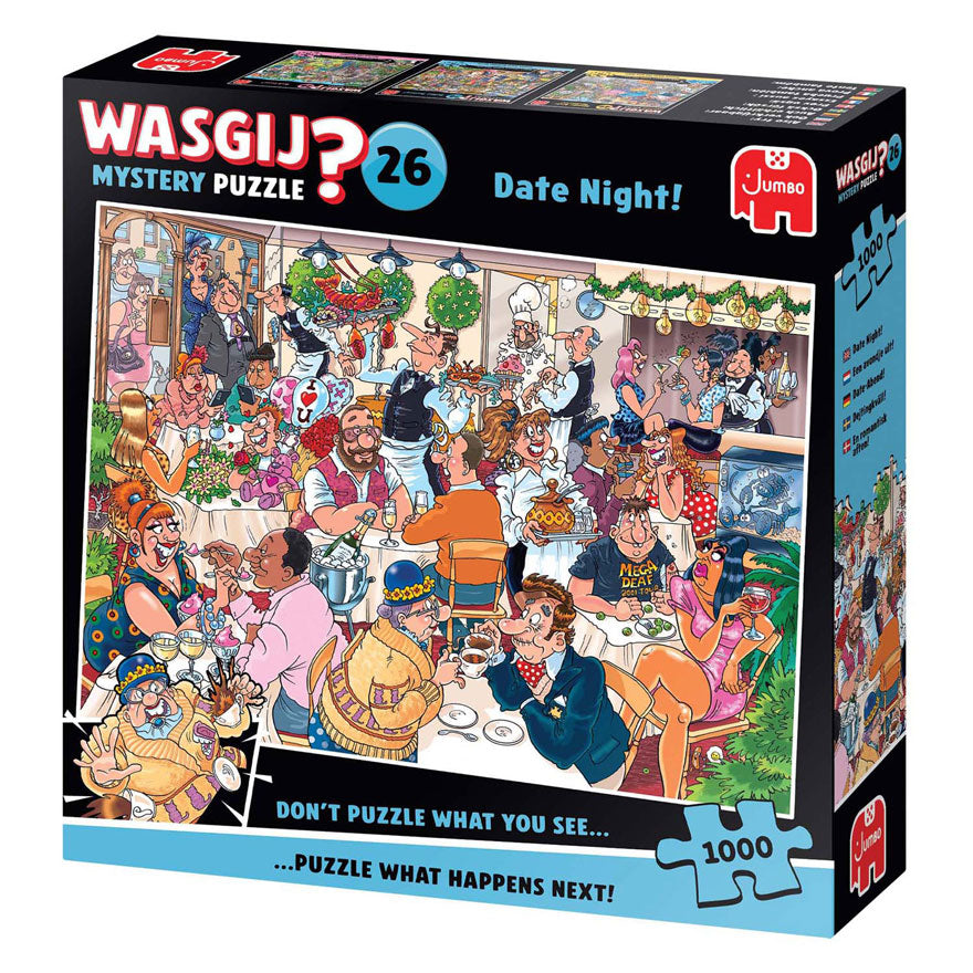 Jumbo - Wasgij mystery 26 legpuzzel - date night! 1000st.