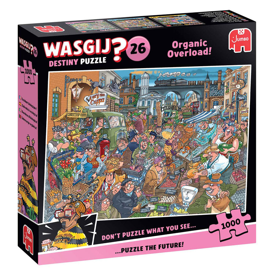 Jumbo - Wasgij destiny 26 legpuzzel - barstensvol bio! 1000st.