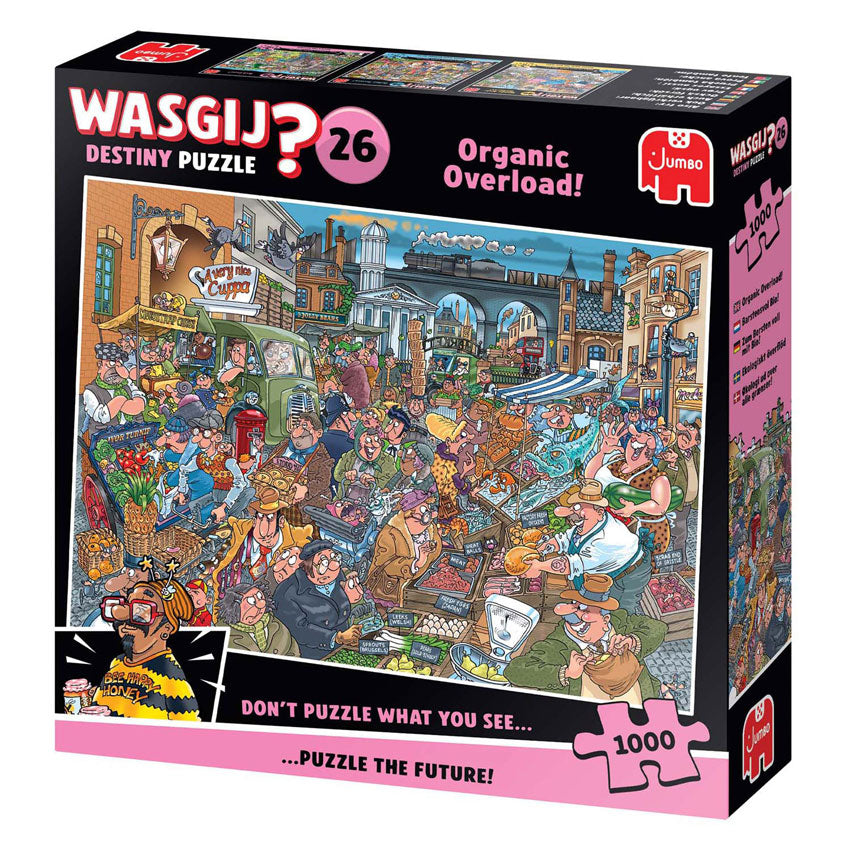 Jumbo - Wasgij destiny 26 legpuzzel - barstensvol bio! 1000st.