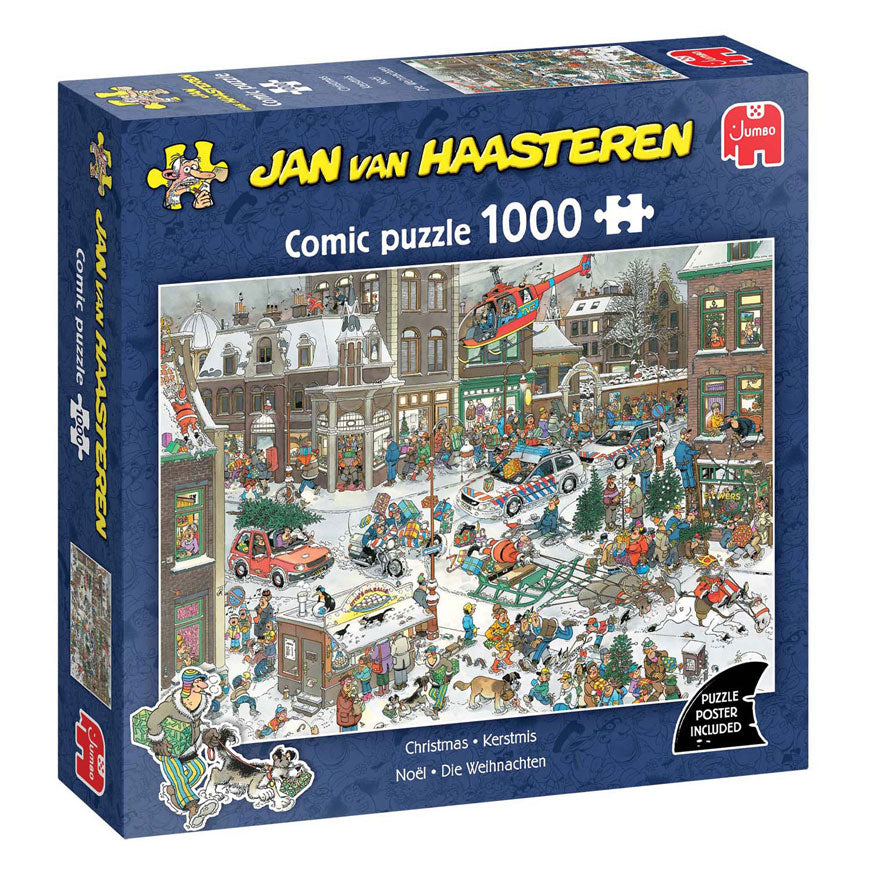 Jumbo - Jan van haasteren legpuzzel - kerstmis 1000st.