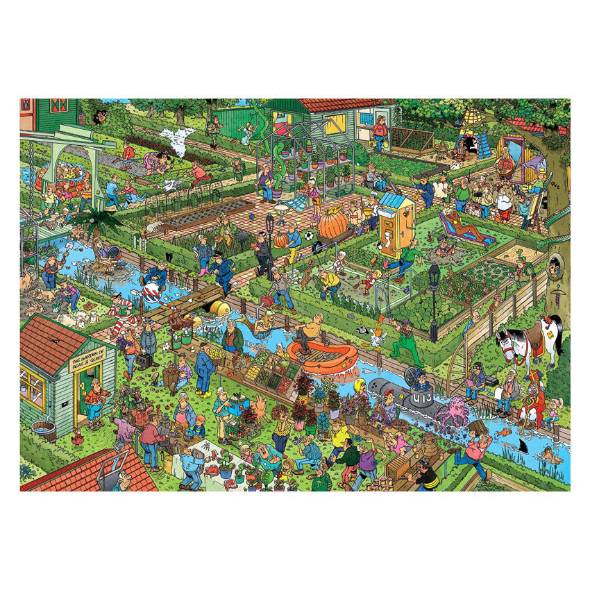 Jumbo - Jan van haasteren legpuzzel - volkstuintjes 1000st.