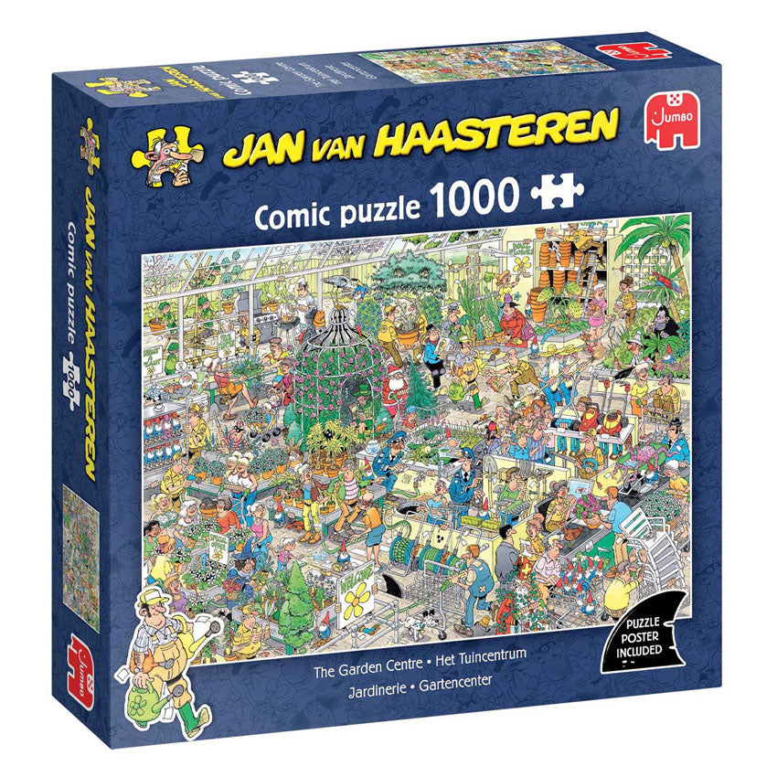 Jumbo jan van haasteren puzzel het tuincentrum 1000 stukjes