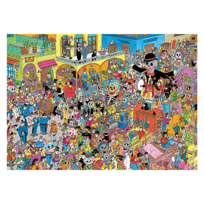 Jumbo puzzel 1000 st. jvh - dia de los muertos