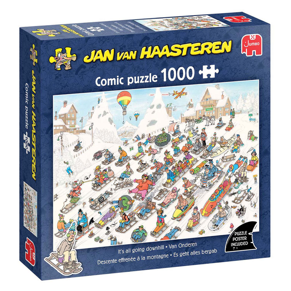 Jan Van Haasteren - Jan Van Haasteren legpuzzel - van onderen! 1000st.