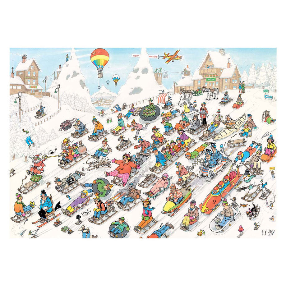 Jan Van Haasteren - Jan Van Haasteren legpuzzel - van onderen! 1000st.