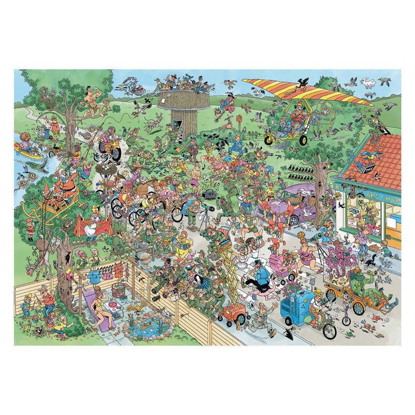 Jumbo puzzel 1000 st. jvh - vogelkijkdag