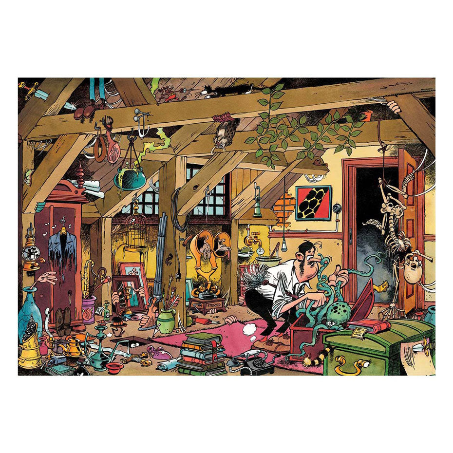 Jumbo - Jan van haasteren legpuzzel - oldtimers de vrijgezel 1000st.