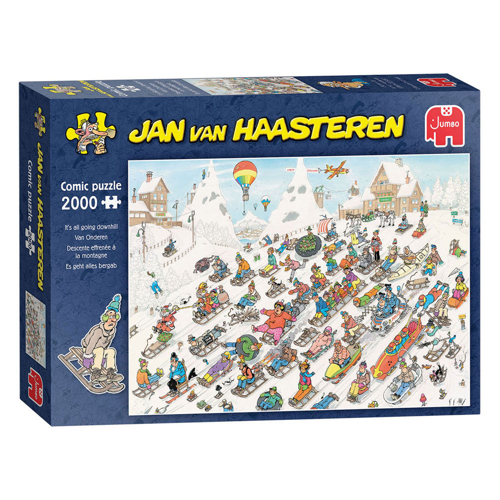 Jumbo - Jan van haasteren legpuzzel - van onderen! - 2000st.