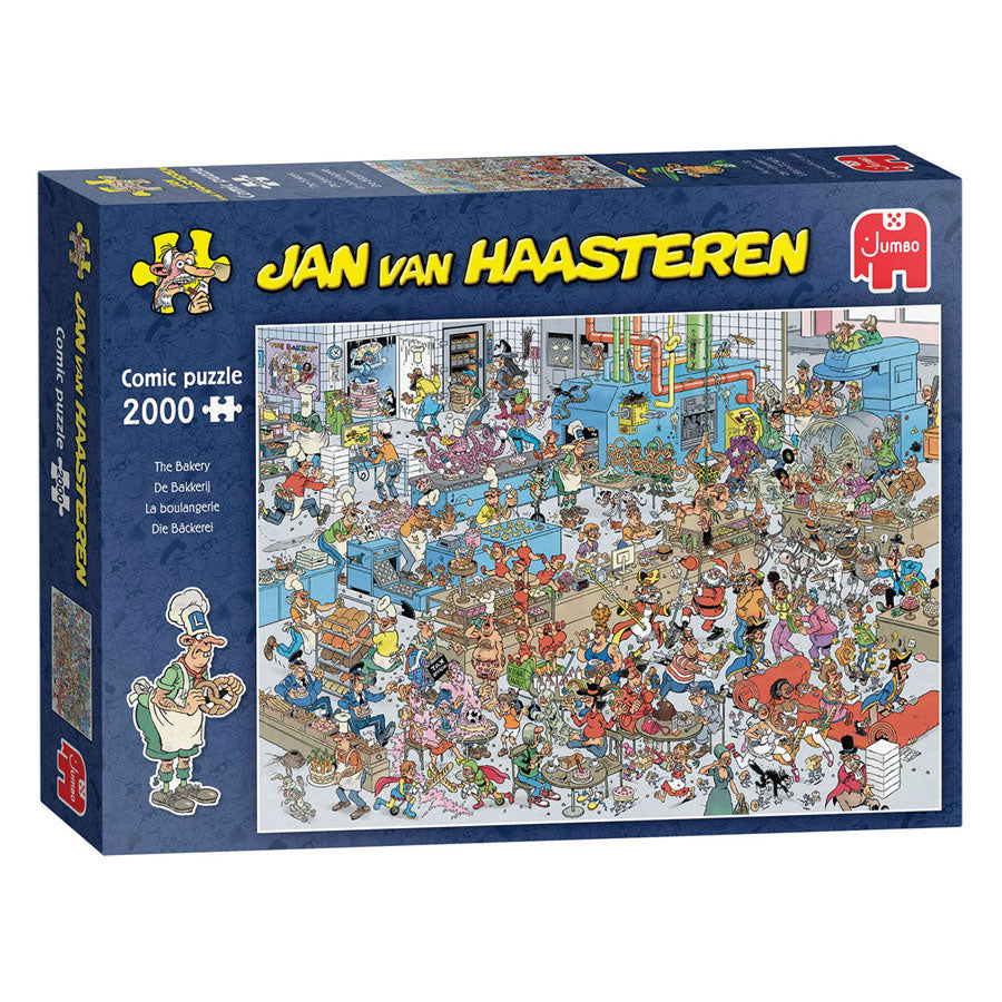 Jumbo - Jan van haasteren legpuzzel de bakkerij - 2000st.